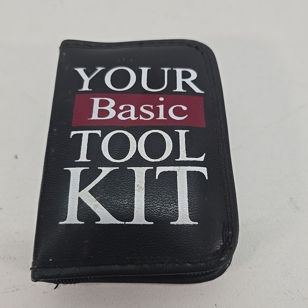 YOUR BASIC TOOL KIT Screwdriver‎ & Socket Set in Zippered Case